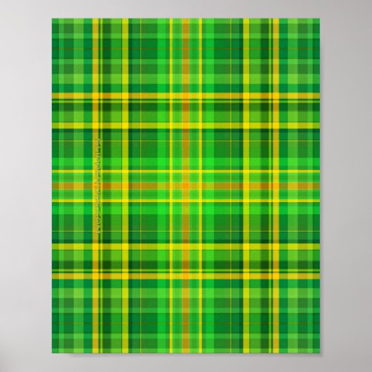 SlipperyJoe's Saint Patrick's Day Green-Gelb-Pla Poster (Vorne)