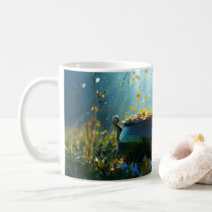 SlipperyJoe's Saint Patrick's Day große verzierte Kaffeetasse