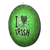 SlipperyJoe's Saint Patrick's Day holiday Irish pr Dartscheibe (Vorderseite rechts)