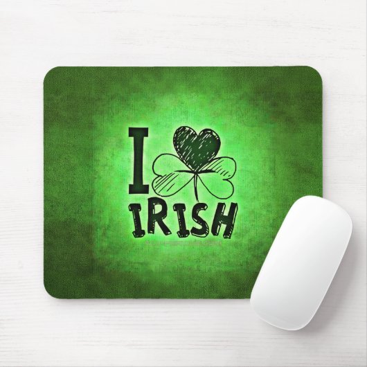 SlipperyJoe's Saint Patrick's Day holiday Irish pr Mousepad (Mit Mouse)