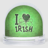 SlipperyJoe's Saint Patrick's Day holiday Irish pr Schneekugeln (Rückseite)