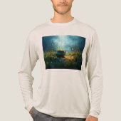 SlipperyJoe's Saint Patrick's Day large ornate pot Tri-Blend Shirt (Vorderseite)