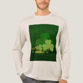 SlipperyJoe's Saint Patrick's Day theme leprechaun Tri-Blend Shirt (Vorderseite)