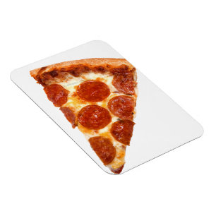 SlipperyJoe's Scheibenpizza Pepperoni Käse lecker Magnet