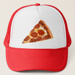 SlipperyJoe's Scheibenpizza Pepperoni-Käse-Leckere Truckerkappe
