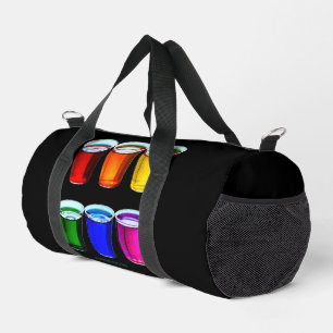 SlipperyJoe's Schnapsgläser sechs Tassen horizonta Duffle Bag