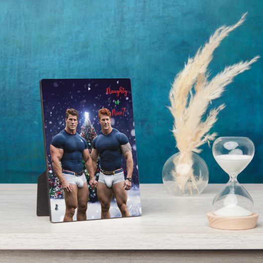 SlipperyJoe's schneebedeckte Weihnachtsbaum Fotoplatte (Seite)