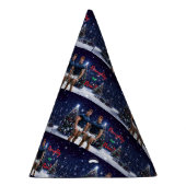 SlipperyJoe's schneebedeckte Weihnachtsbaum Partyhütchen (Rechts)