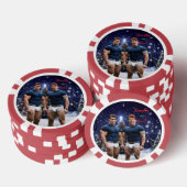 SlipperyJoe's schneebedeckte Weihnachtsbaum Pokerchips (Stapel)