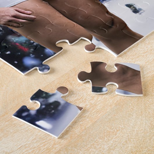 SlipperyJoe's schneebedeckte Weihnachtsbaum Puzzle (Seite)