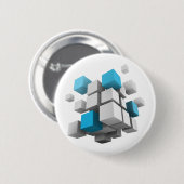 SlipperyJoe's schwebender Cluster aus Würfeln in v Button (Vorne & Hinten)