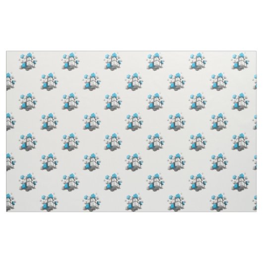 SlipperyJoe's schwebender Cluster aus Würfeln in v Stoff (Yard (91,4 cm))