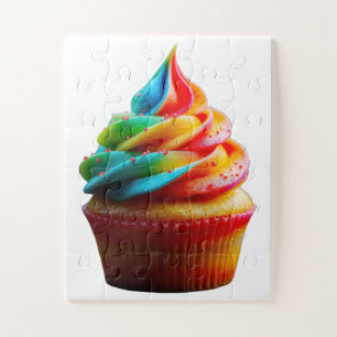 SlipperyJoe's schwindelerregender Regenbogen-Cupca Puzzle