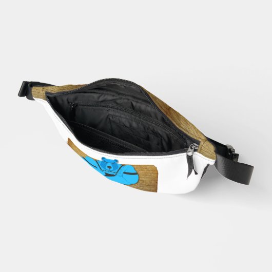 SlipperyJoe's schwuler Muskel Bär Cartoon, während Bauchtasche (Offen)