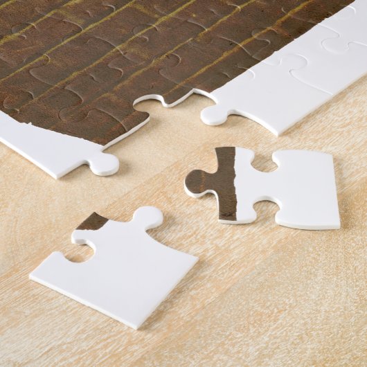 SlipperyJoe's schwuler Muskel Bär Cartoon, während Puzzle (Seite)