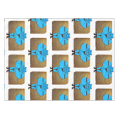 SlipperyJoe's schwuler Muskel Bär Cartoon, während Tischdecke (Vorderseite (Horizontal))