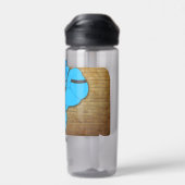 SlipperyJoe's schwuler Muskel Bär Cartoon, während Trinkflasche (Rückseite)