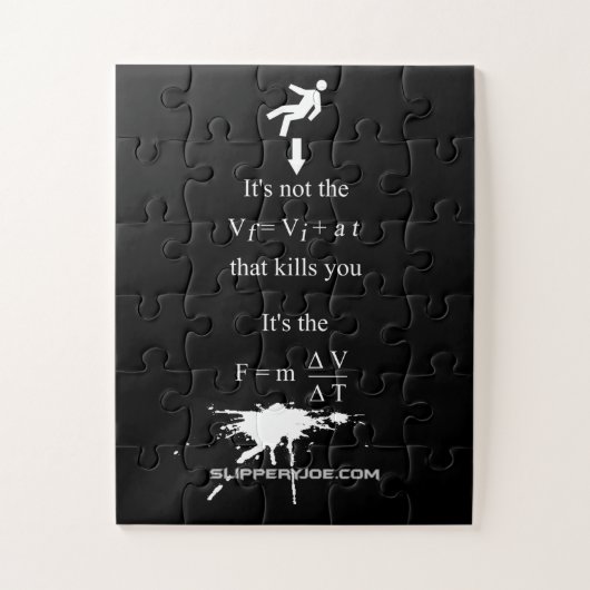 SlipperyJoe's Science-Mathematik-Spritzer-Stickman Puzzle (Vertikal)