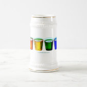 SlipperyJoe's Shot Brille flüssige Stolz Farben ce Bierglas (Mittel)