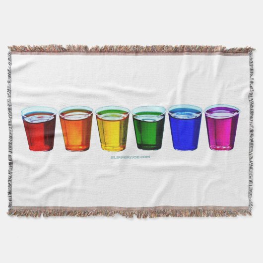 SlipperyJoe's Shot Brille flüssige Stolz Farben ce Decke (Vorderseite)