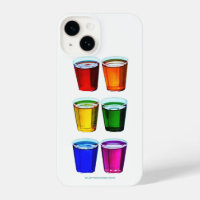 SlipperyJoe's Shot Brille flüssige Stolz Farben ce