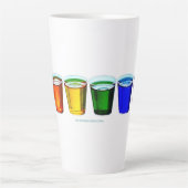 SlipperyJoe's Shot Brille flüssige Stolz Farben ce Milchtasse (Vorderseite)