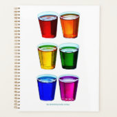 SlipperyJoe's Shot Brille flüssige Stolz Farben ce Planer (Vorderseite)