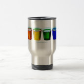 SlipperyJoe's Shot Brille flüssige Stolz Farben ce Reisebecher (Mittel)