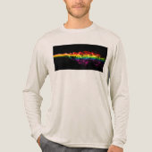 SlipperyJoe's smoke vivid rainbow-colors celebrate Tri-Blend Shirt (Vorderseite)