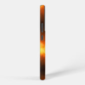 SlipperyJoe's Softball auf Feuer Flammen Feuer Feu Samsung Galaxy Hülle (Rechte Seite)