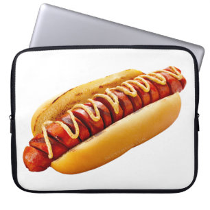 SlipperyJoe's Sommer-BBQ-Vibe-Hotdog in weichem Br Laptopschutzhülle