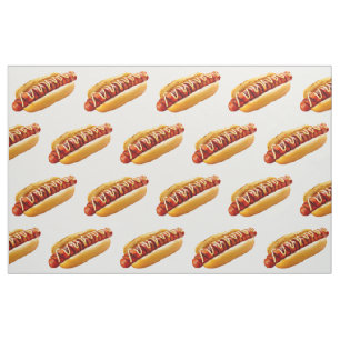 SlipperyJoe's Sommer-BBQ-Vibe-Hotdog in weichem Br Stoff