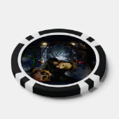 SlipperyJoe's spukhafte Halloween-beängstigende Wä Pokerchips (Einzeln)