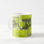 SlipperyJoe's St. Patrick's Day dominierende hellg Kaffeetasse (Vorderseite Links)