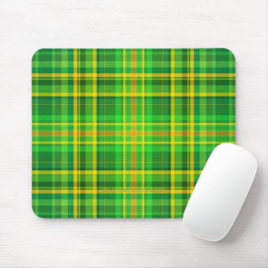 SlipperyJoe's St. Patrick's Day erinnernder Iris Mousepad (Mit Mouse)