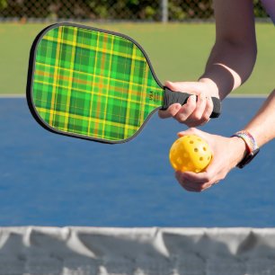 SlipperyJoe's St. Patrick's Day erinnernder Iris Pickleball Schläger