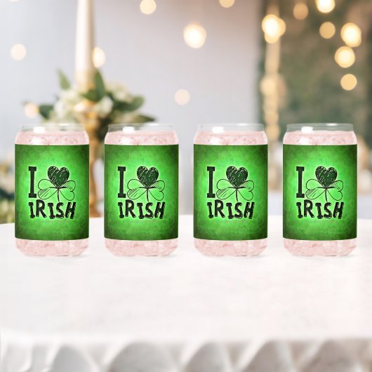 SlipperyJoe's St. Patrick's Day Feiertag irische P Dosenglas (Insitu (Hochzeit))