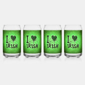 SlipperyJoe's St. Patrick's Day Feiertag irische P Dosenglas (Vorderseite)