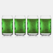 SlipperyJoe's St. Patrick's Day Feiertag irische P Dosenglas (Links)