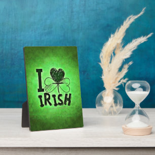 SlipperyJoe's St. Patrick's Day Feiertag Irische P Fotoplatte