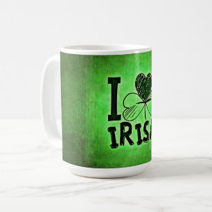 SlipperyJoe's St. Patrick's Day Feiertag irische P Kaffeetasse