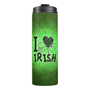 SlipperyJoe's St. Patrick's Day Feiertag irische P Thermosbecher