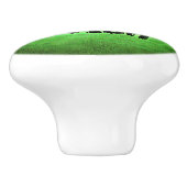 SlipperyJoe's St. Patrick's Day Feiertag Irischer Keramikknauf (Seitenansicht)