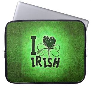 SlipperyJoe's St. Patrick's Day Feiertag Irischer  Laptopschutzhülle