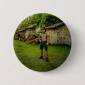 SlipperyJoe's St. Patrick's Day festliche Leprecha Button (Vorderseite)
