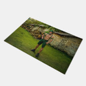 SlipperyJoe's St. Patrick's Day festliche Leprecha Fußmatte (Schrägansicht)