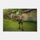 SlipperyJoe's St. Patrick's Day festliche Leprecha Fußmatte (Vorderseite)