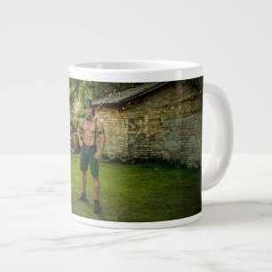 SlipperyJoe's St. Patrick's Day festliche Leprecha Jumbo-Tasse