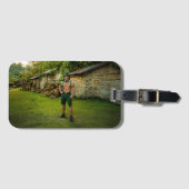 SlipperyJoe's St. Patrick's Day festlicher Leprech Gepäckanhänger (Vorderseite (Horizontal))