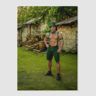 SlipperyJoe's St. Patrick's Day festlicher Leprech Pergament Einladungen